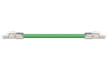 Harnessed Profinet Cables, PVC, connector A: Yamaichi RJ45 metal, connector B: Yamaichi RJ45 metal