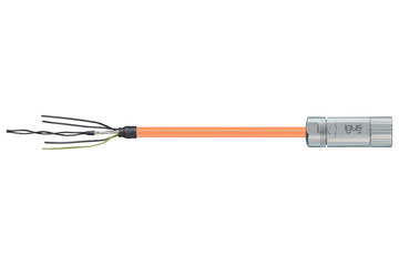 readycable® servo hybrid cable suitable for Allen Bradley 2090-CSWM1DF-14AF, base cable PUR 10 x d