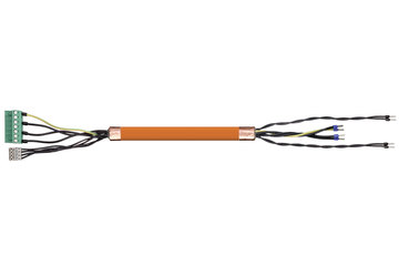 readycable® servo cable suitable for Elau E-MO-092, base cable PVC 10 x d