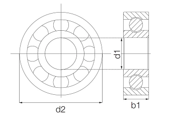 BB-6000-B180-30-GL technical drawing