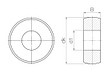 A180EM-17-17 technical drawing