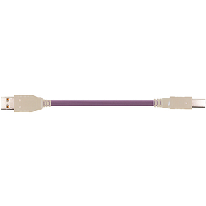 Bus cable | USB 2.0, TPE, connector A: USB 2.0 Type A, connector B: USB 2.0 Type B