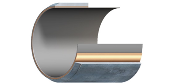 Design of metal composite bearings