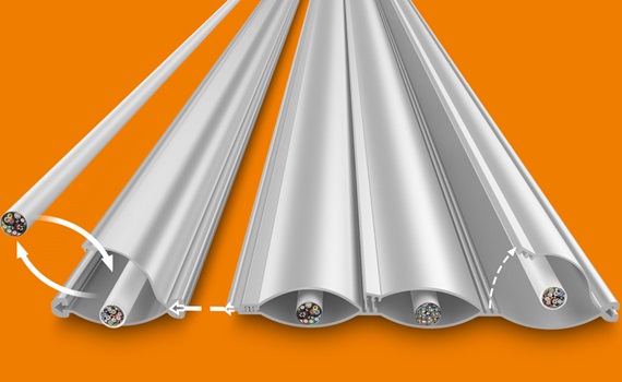 e-skin® flat cable guidance system