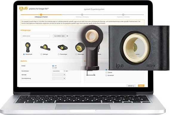 Service life calculation for igubal® spherical bearings